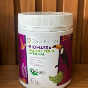 Biomassa de banana verde