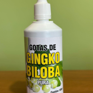 Gotas de gingko biloba
