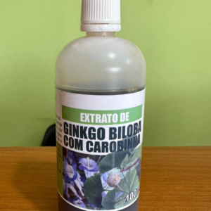 Extrato de ginkgo biloba com carobinha
