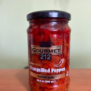 Pimentão vermelho grelhado