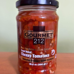 Tomate cereja confitado