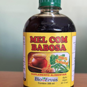Xarope mel com babosa