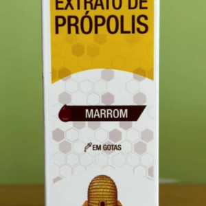 Extrato de propolis marrom