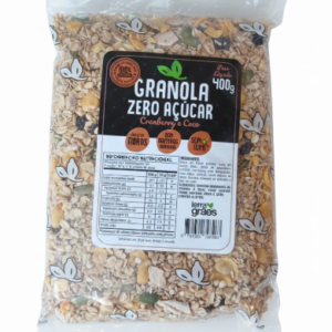 Granola zero açúcar