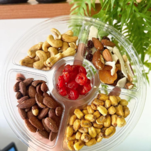 Tábua P de frutas e castanhas