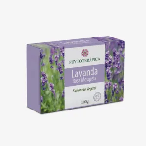 Sabonete Lavanda e Rosa Mosqueta