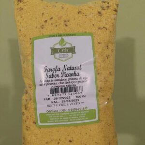 Farofa natural - Sabor picanha