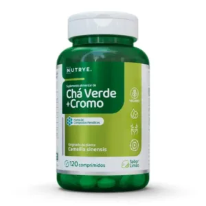 Chá Verde + Cromo - Sabor Limão
