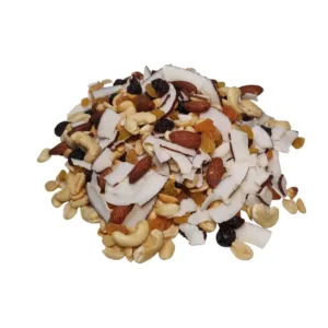 Mix de nuts, frutas e chips de coco