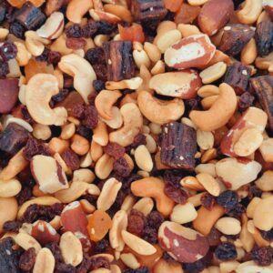 Mix de frutas e castanhas