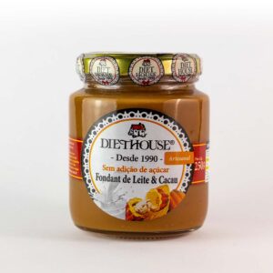 Fondant de Leite com Cacau Sem Açúcar