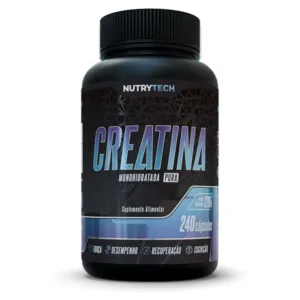 Creatina Monohidratada - 240 cápsulas