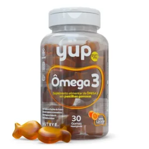 Yup Gummy Ômega 3 - Gomas Sabor Laranja
