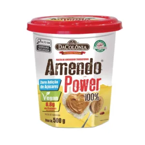 Amendo Power Pasta de Amendoim Integral Zero 500g