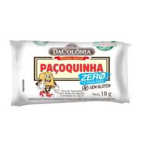 Paçoquinha Zero Açúcar